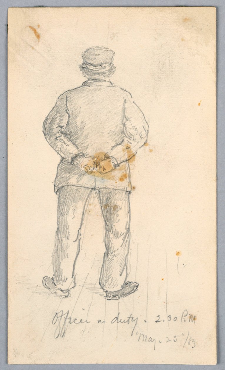 Vagtbetjent. 14.30 af Arnold William Brunner