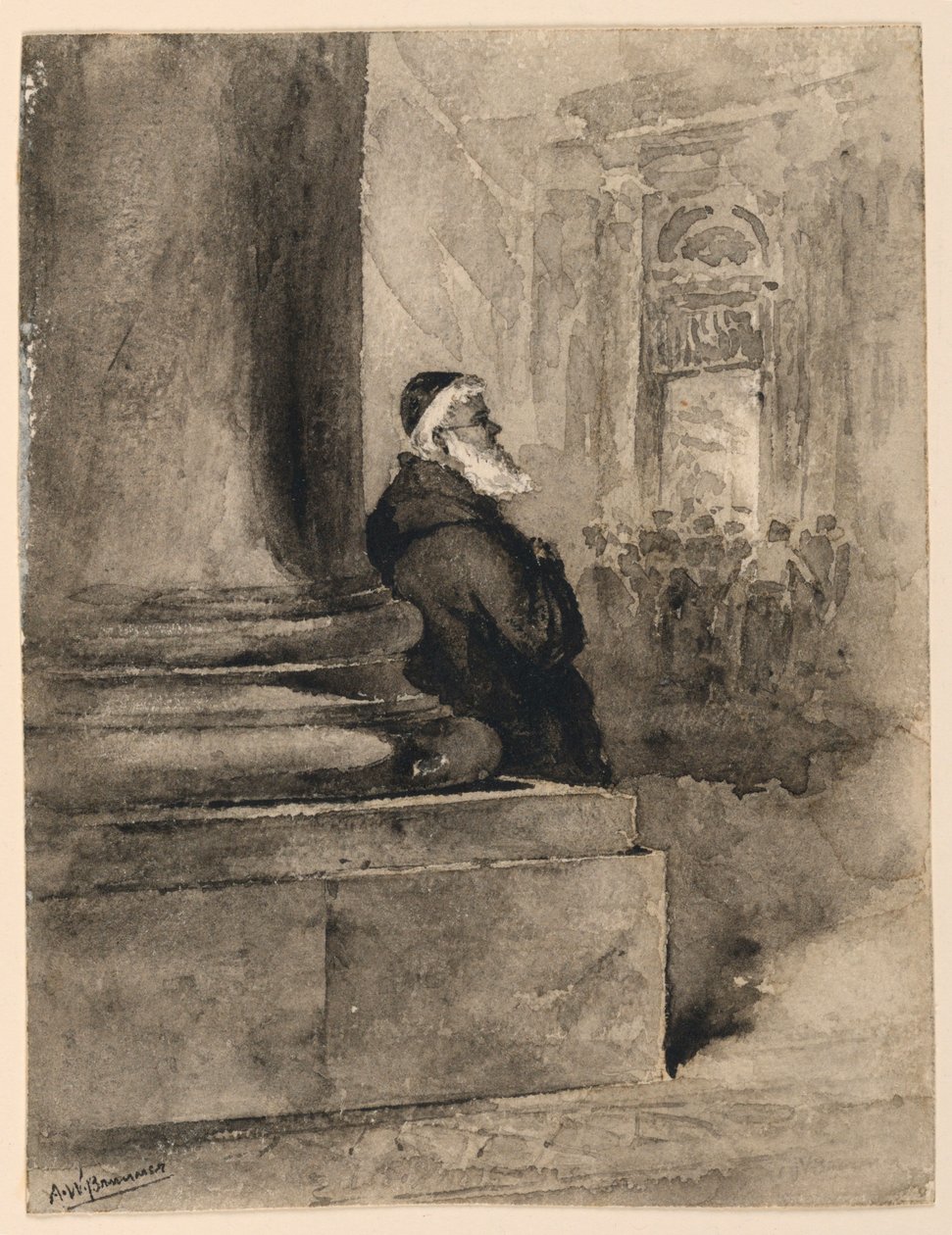 Gamle Munk af Arnold William Brunner