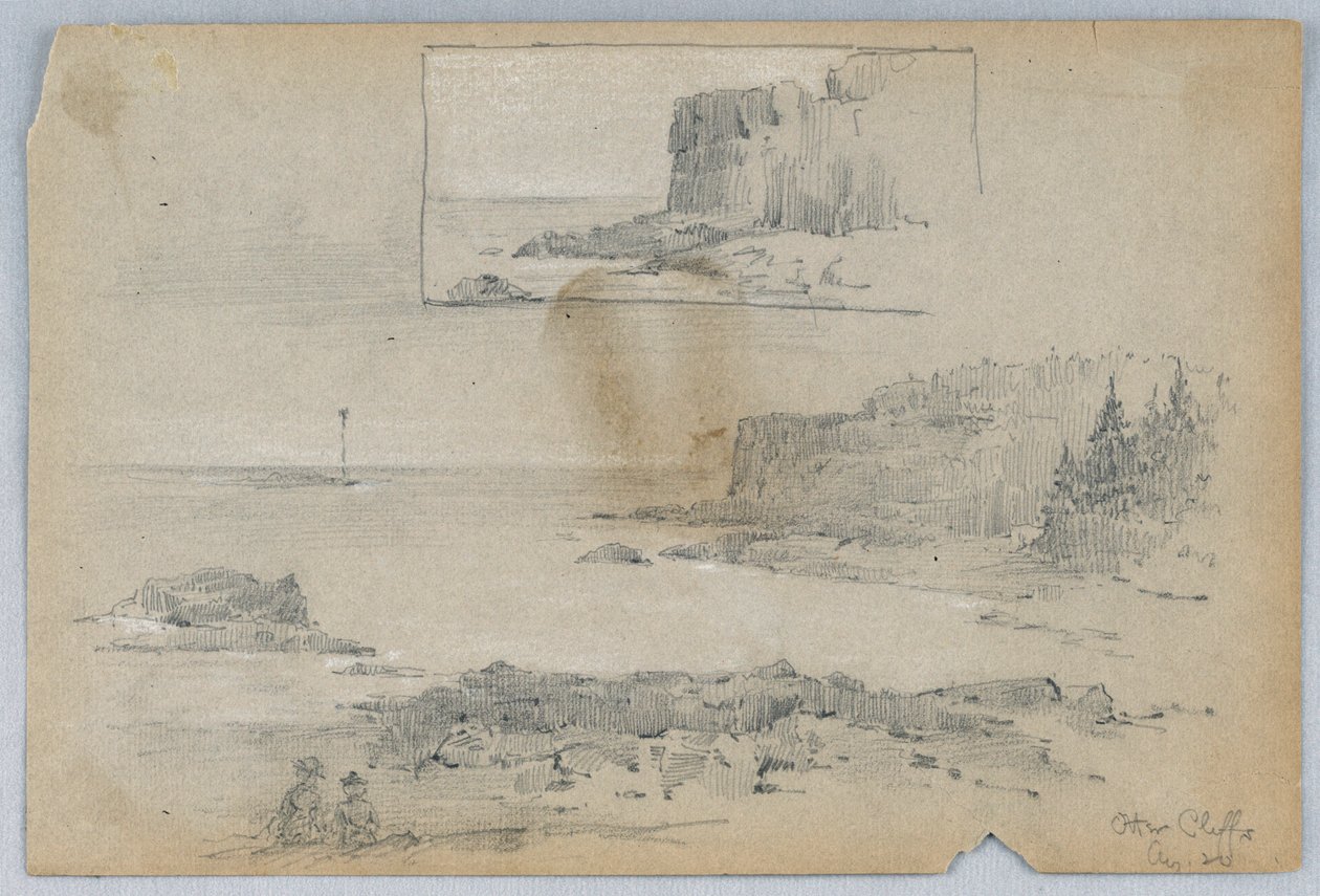 Otter Cliffs af Arnold William Brunner