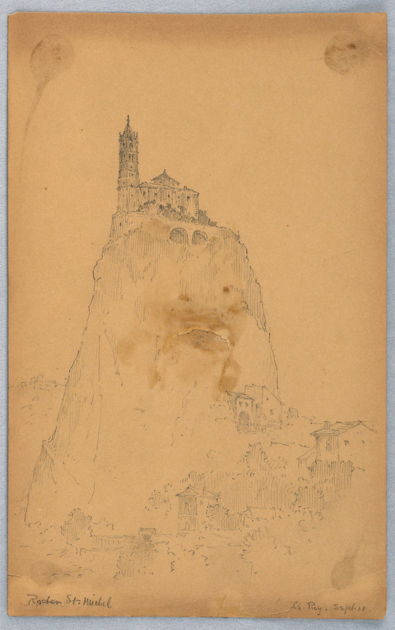Rocher St. Michel, Le Puy af Arnold William Brunner