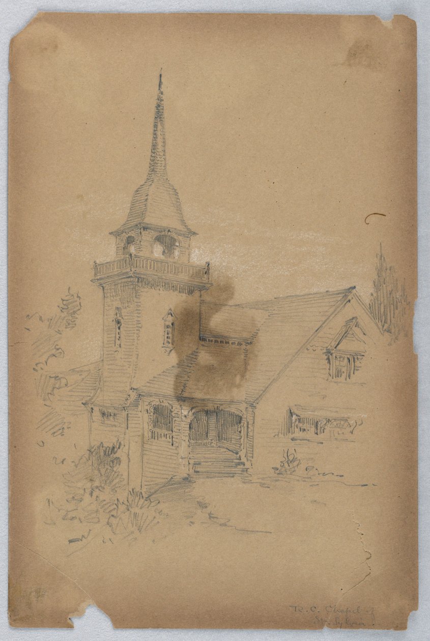 Sankt Sylvias romersk-katolske kapel af Arnold William Brunner