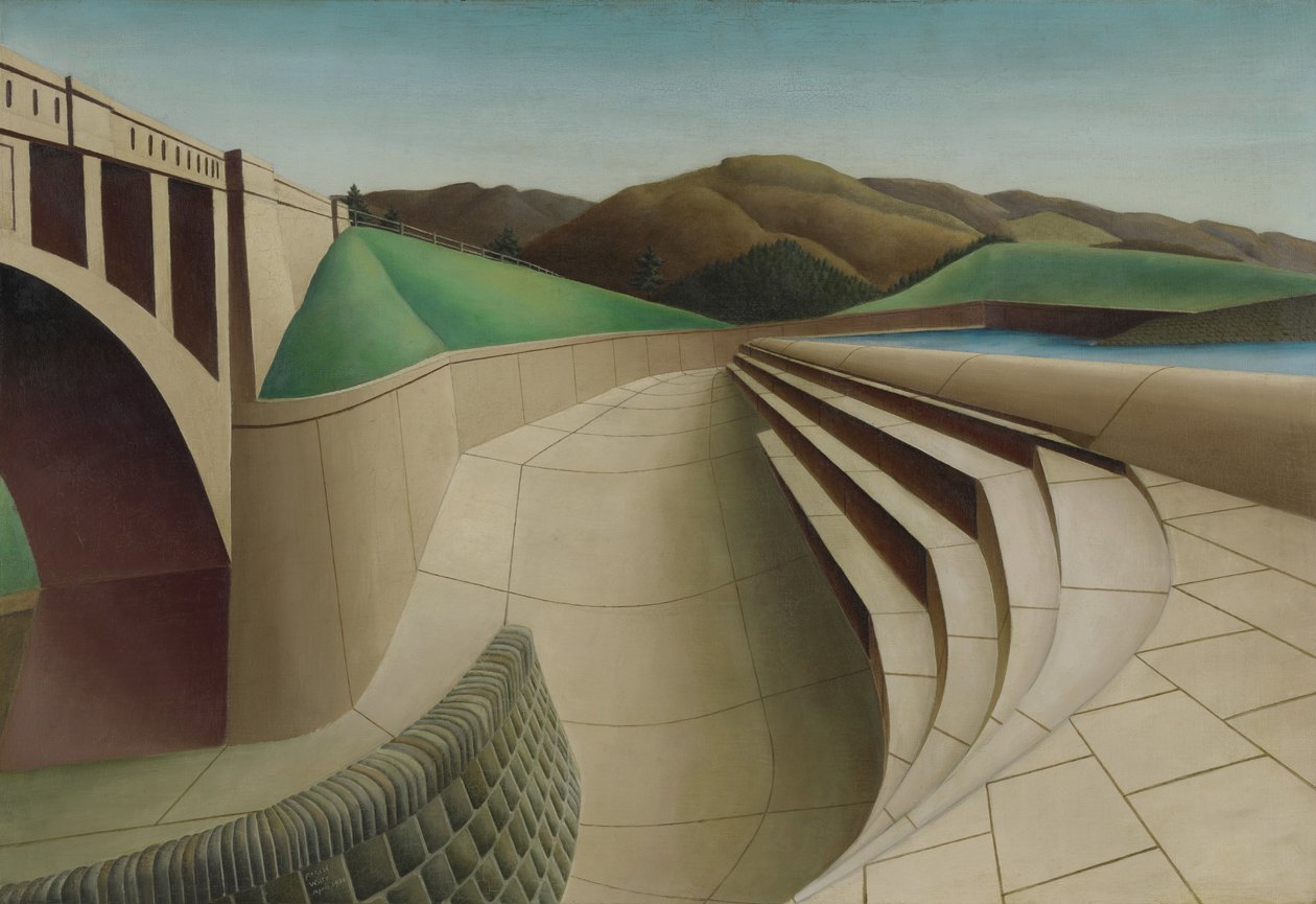 American Landscape, 1936 af Arnold Wiltz