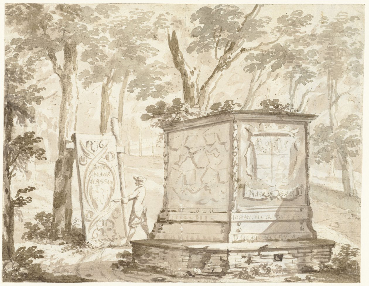 Grav af Johan Maurits van Nassau-Siegen i Kleve af Arnoud van Halen