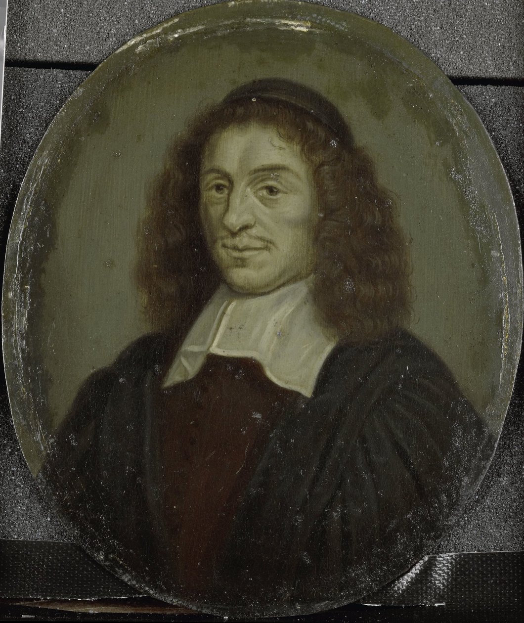 Portræt af Alexander Morus, professor i Amsterdam af Arnoud van Halen