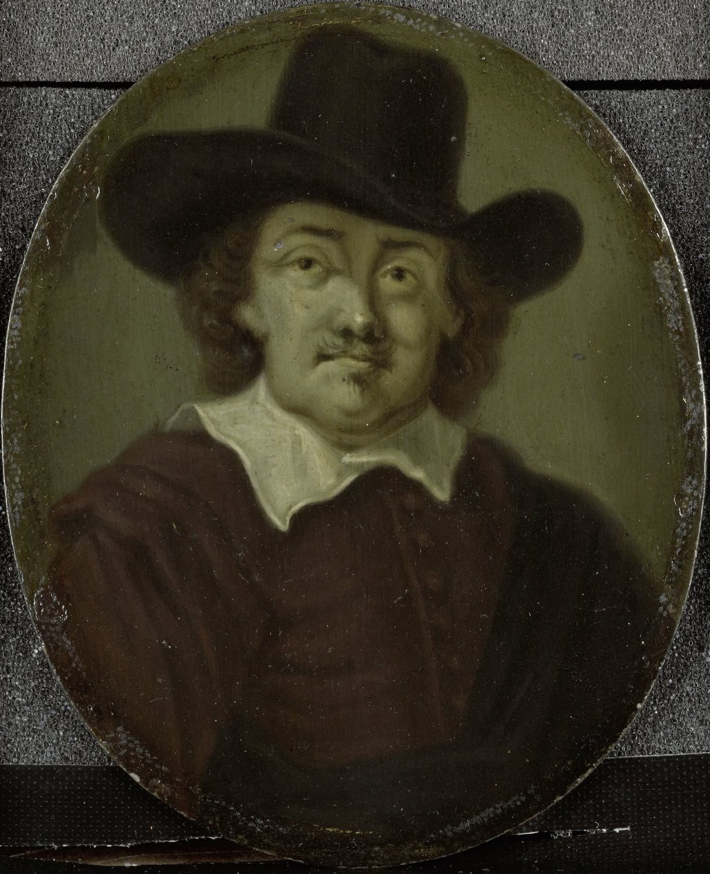 Portræt af Jeremias de Decker, digter i Amsterdam af Arnoud van Halen