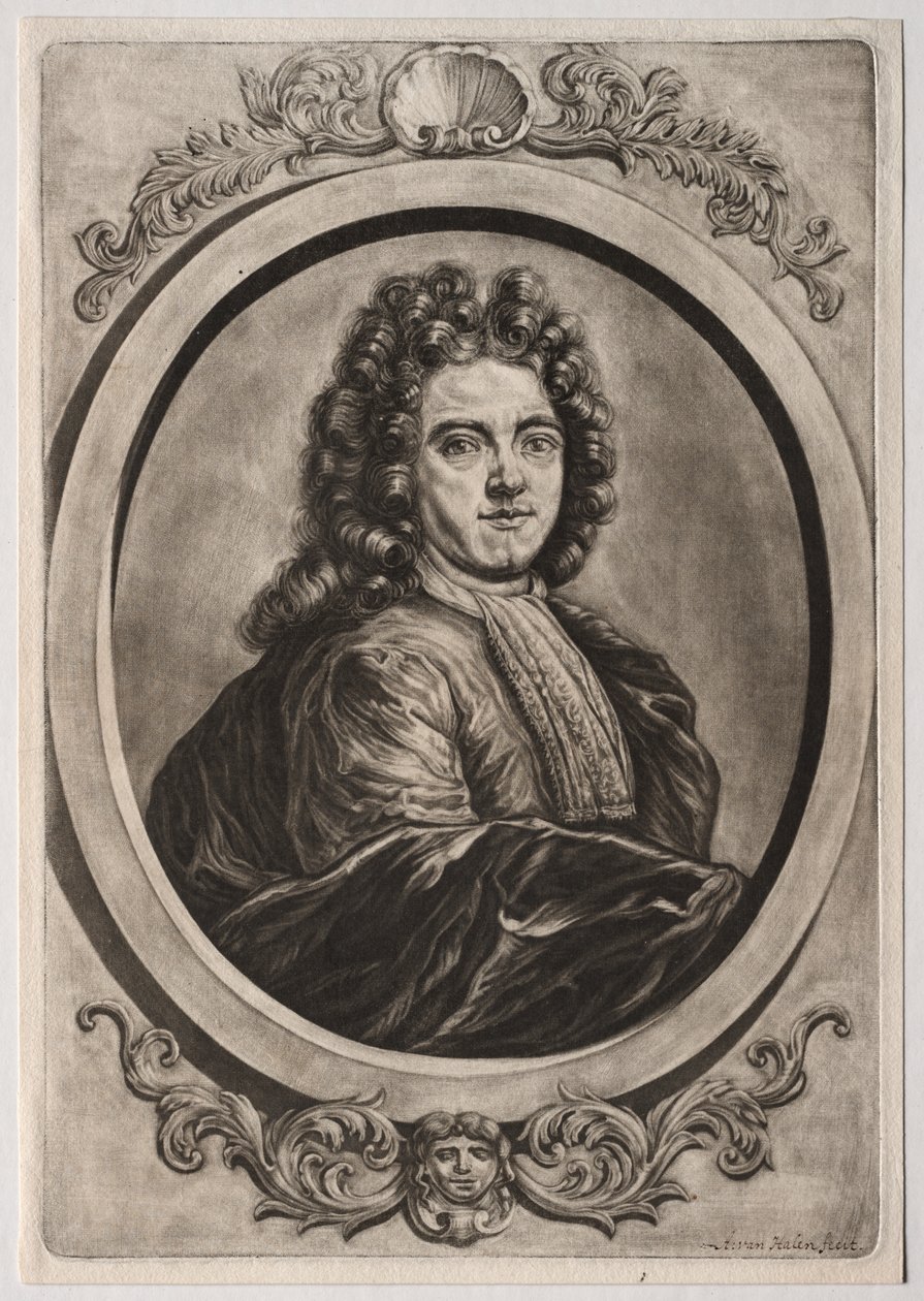 Selvportræt af Arnoud van Halen