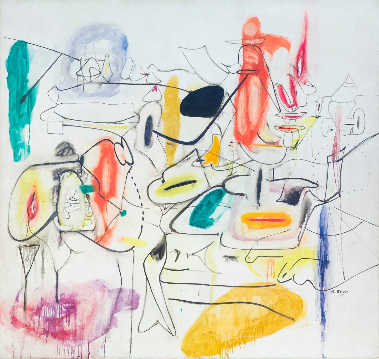 Uden titel af Arshile Gorky