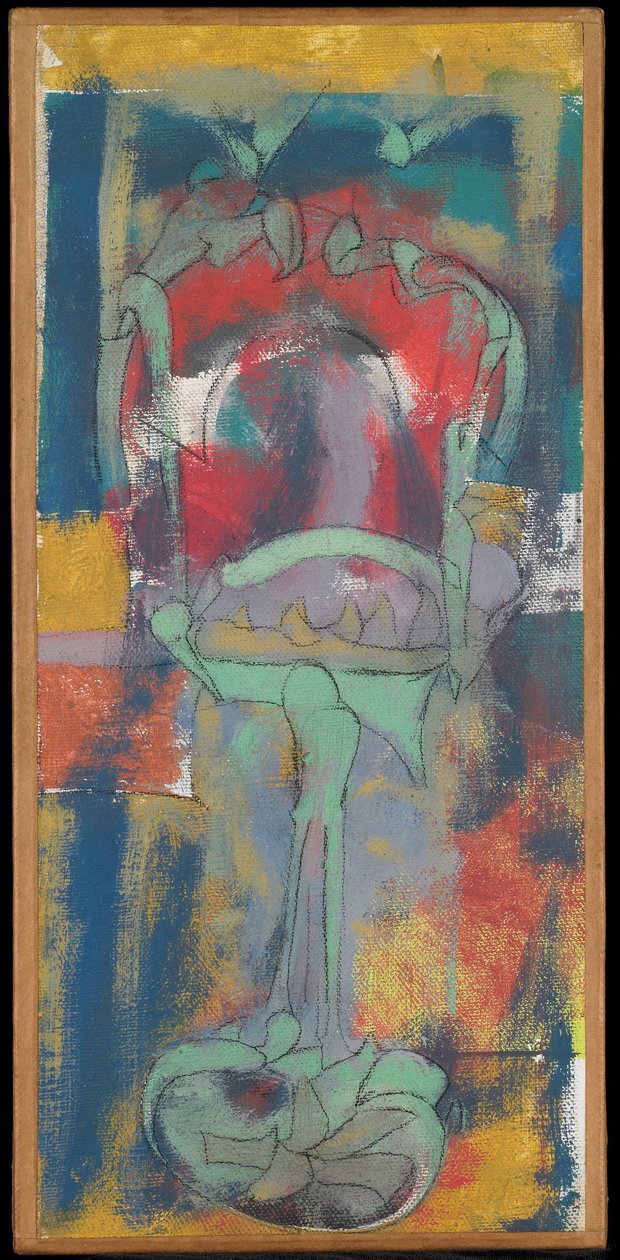 Uden titel, ca. 1946 (olie på lærred) af Arshile Gorky