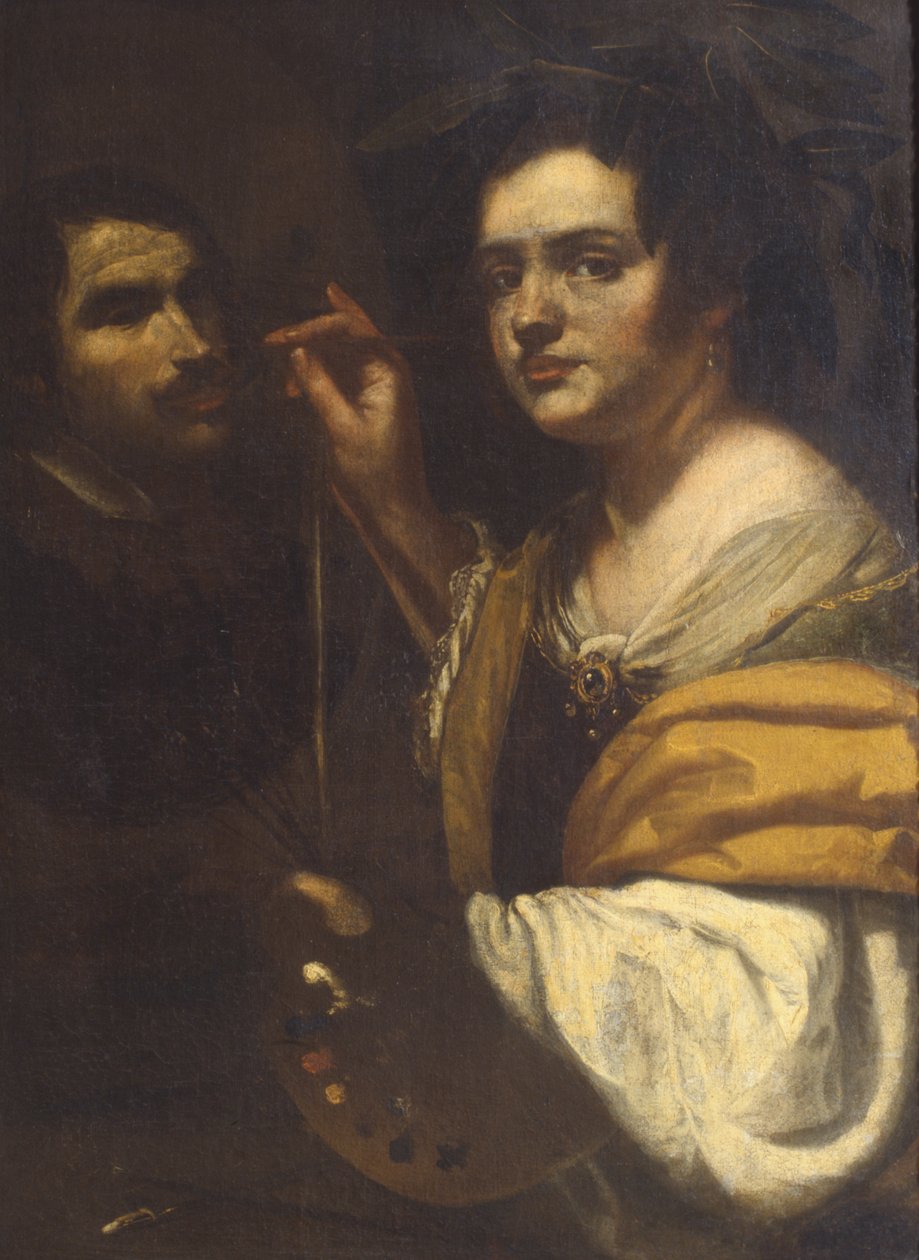 Selvportræt af Artemisia Gentileschi