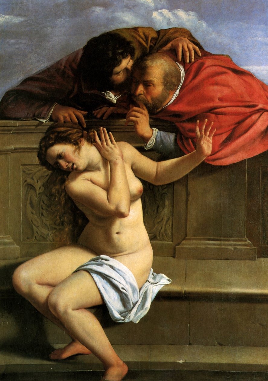 Susanna og de ældste af Artemisia Gentileschi