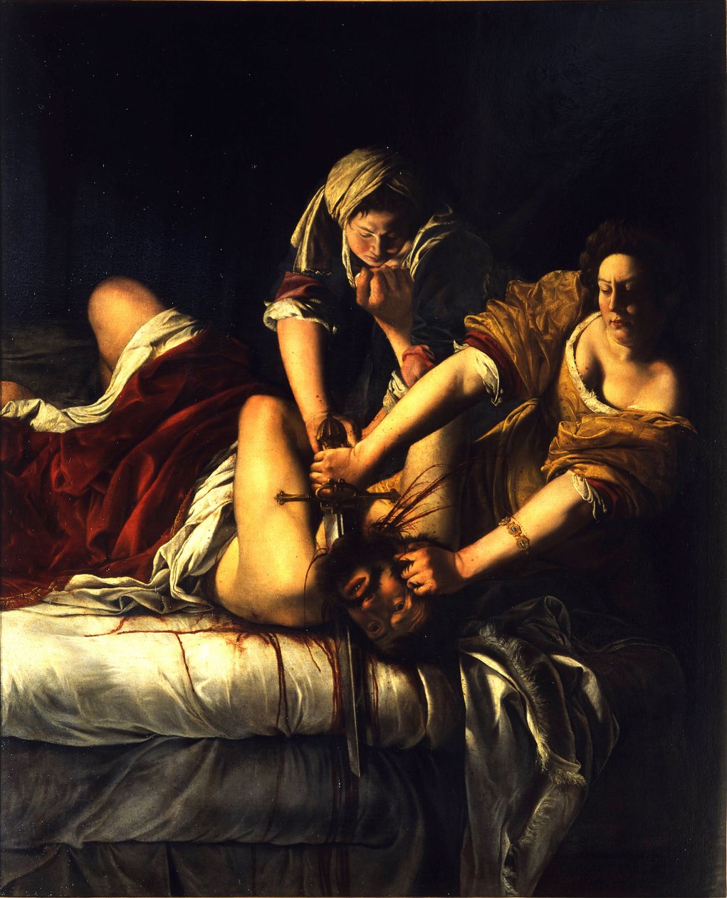 Giuditta decapita Oloferne af Artemisia Gentileschi