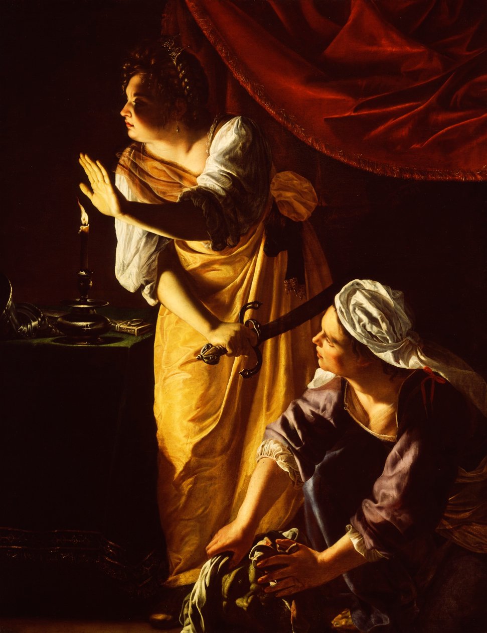Judith og hendes tjenestepige med Holofernes