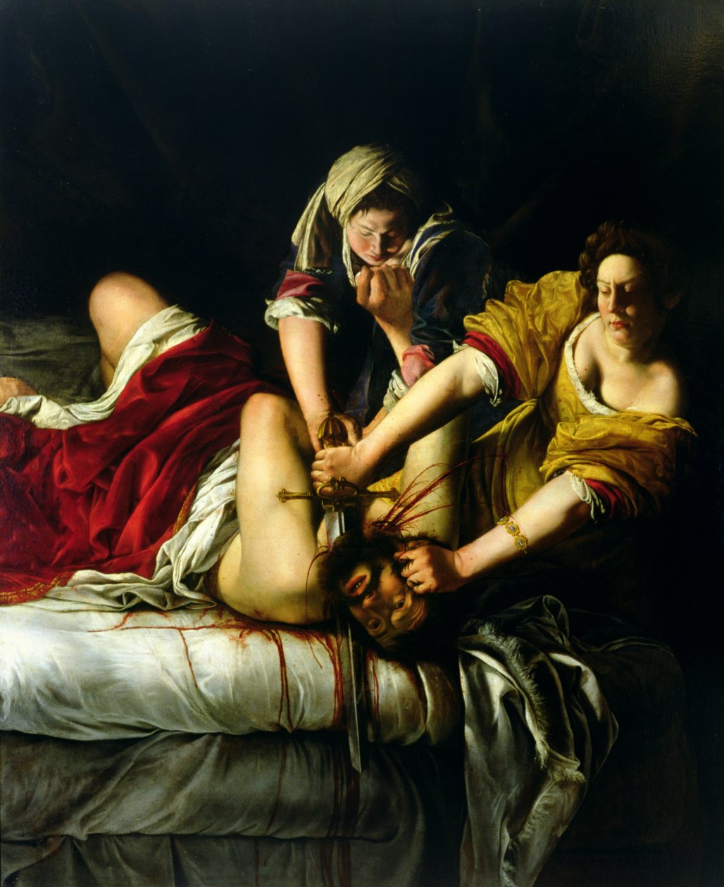 Judith og Holofernes af Artemisia Gentileschi