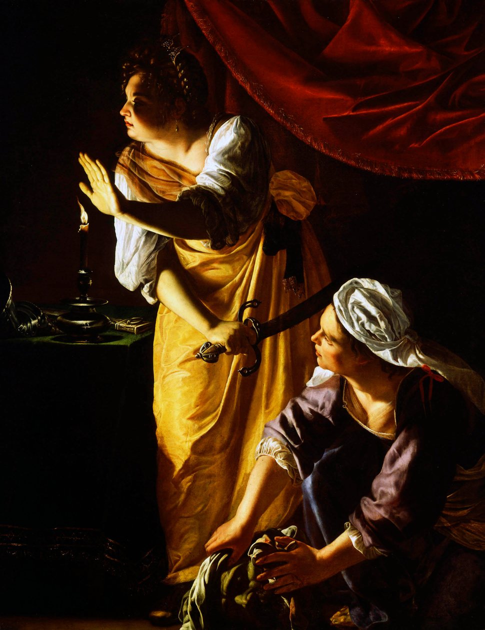 Judith og hendes tjenestepige af Artemisia Gentileschi