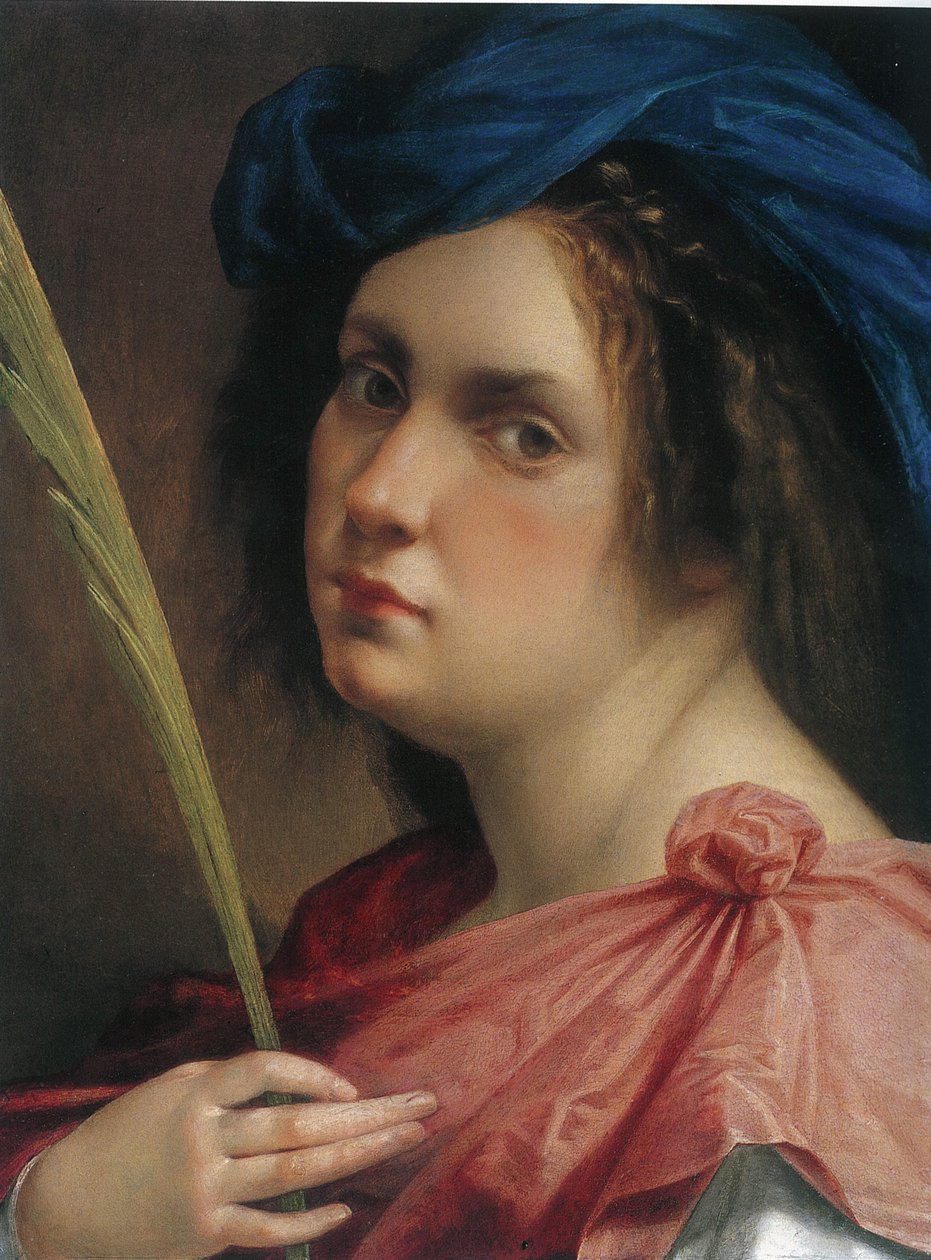 Selvportræt som den hellige Katarina af Alexandria, ca. 1618. af Artemisia Gentileschi