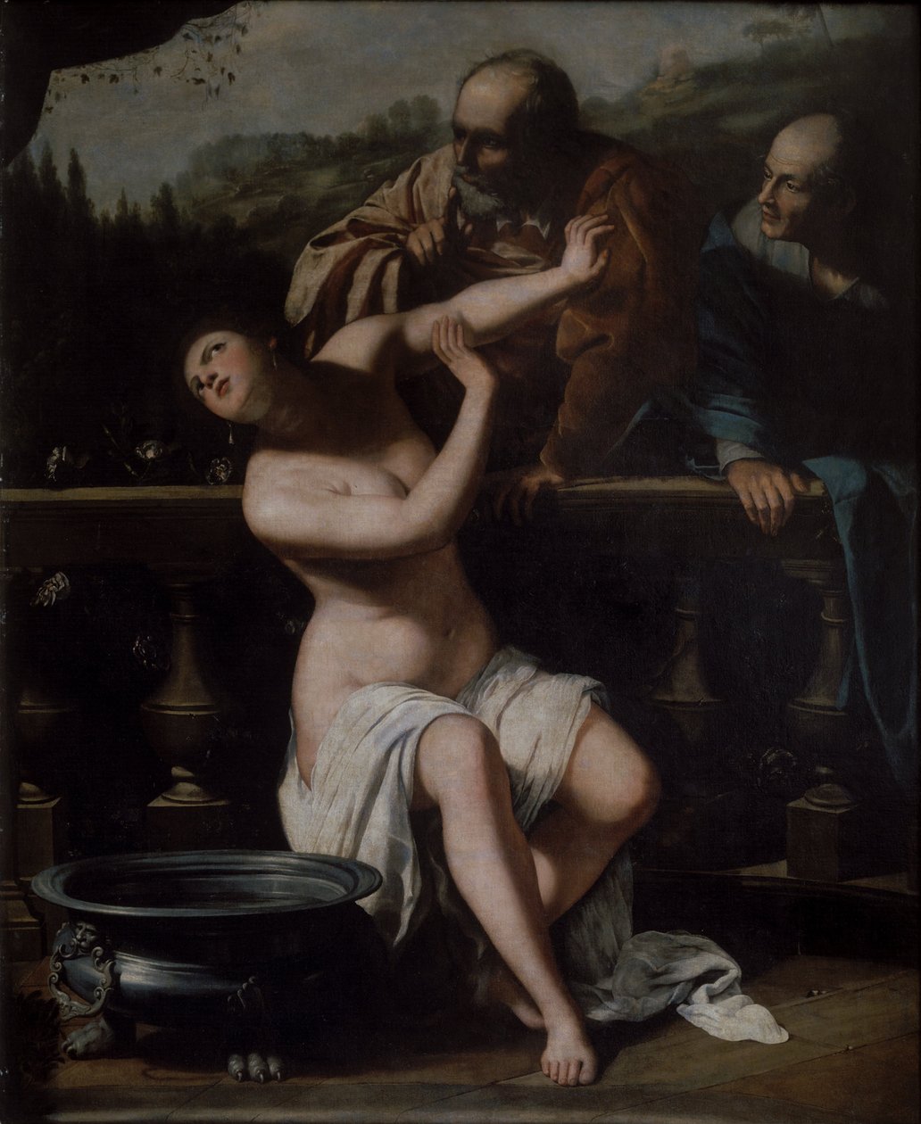 Susanna og de ældste af Artemisia Gentileschi