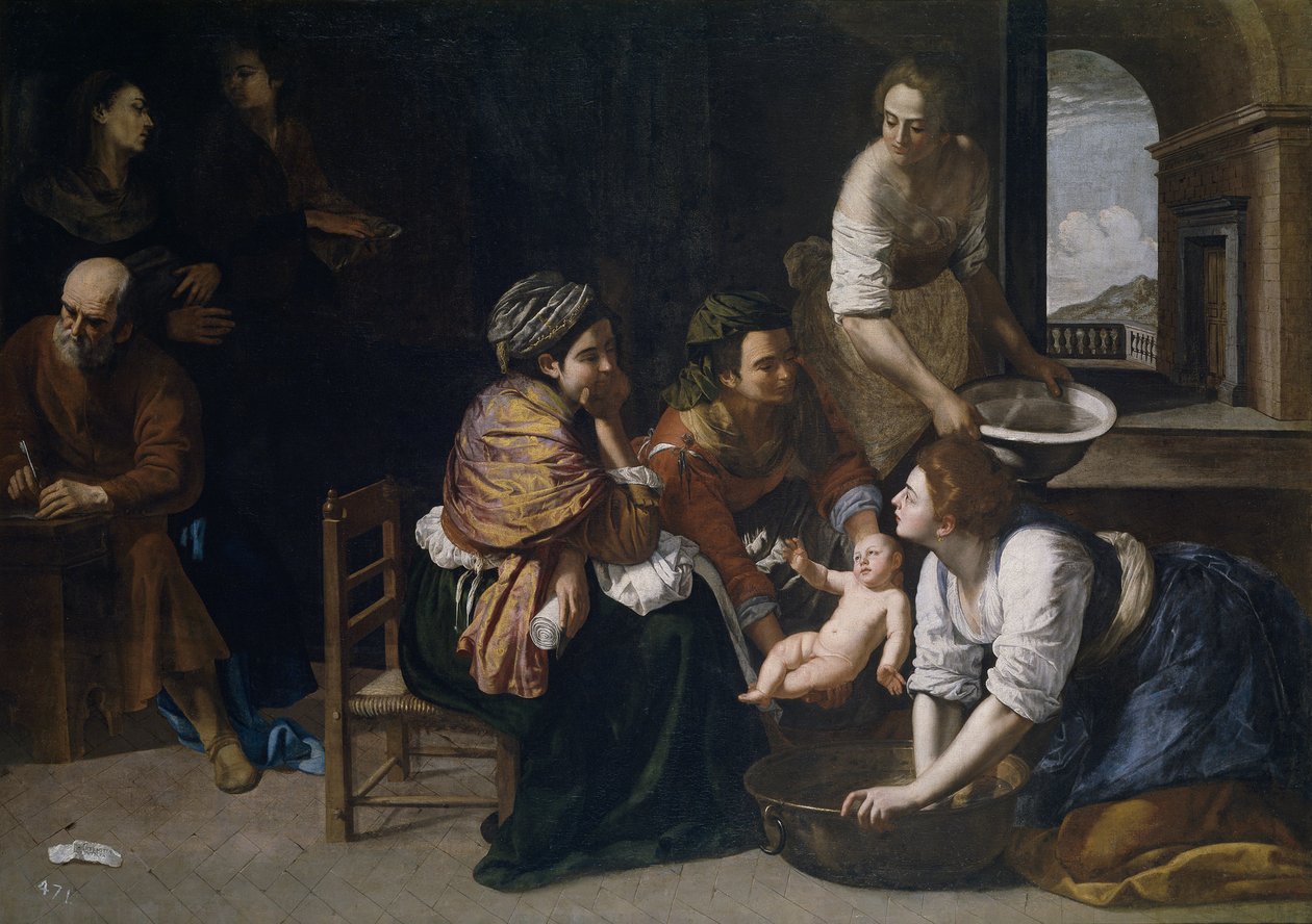 Johannes Døberens fødsel af Artemisia Gentileschi