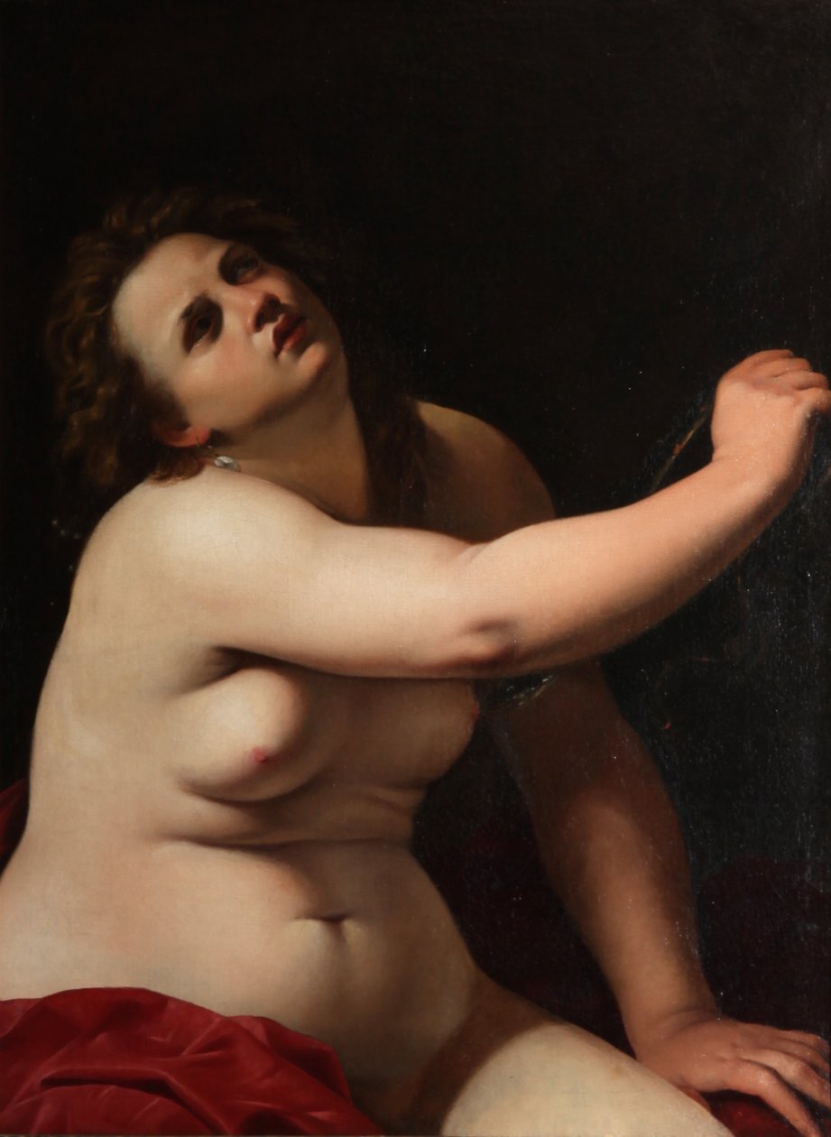 Kleopatras død af Artemisia Gentileschi