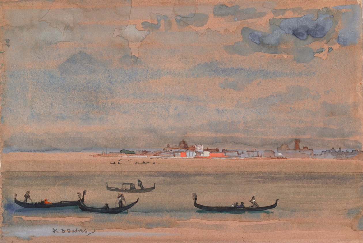 Gondoler af Arthur Bowen Davies