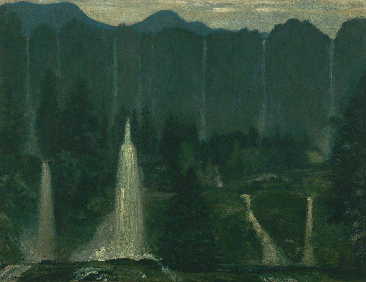 Mange farvande af Arthur Bowen Davies