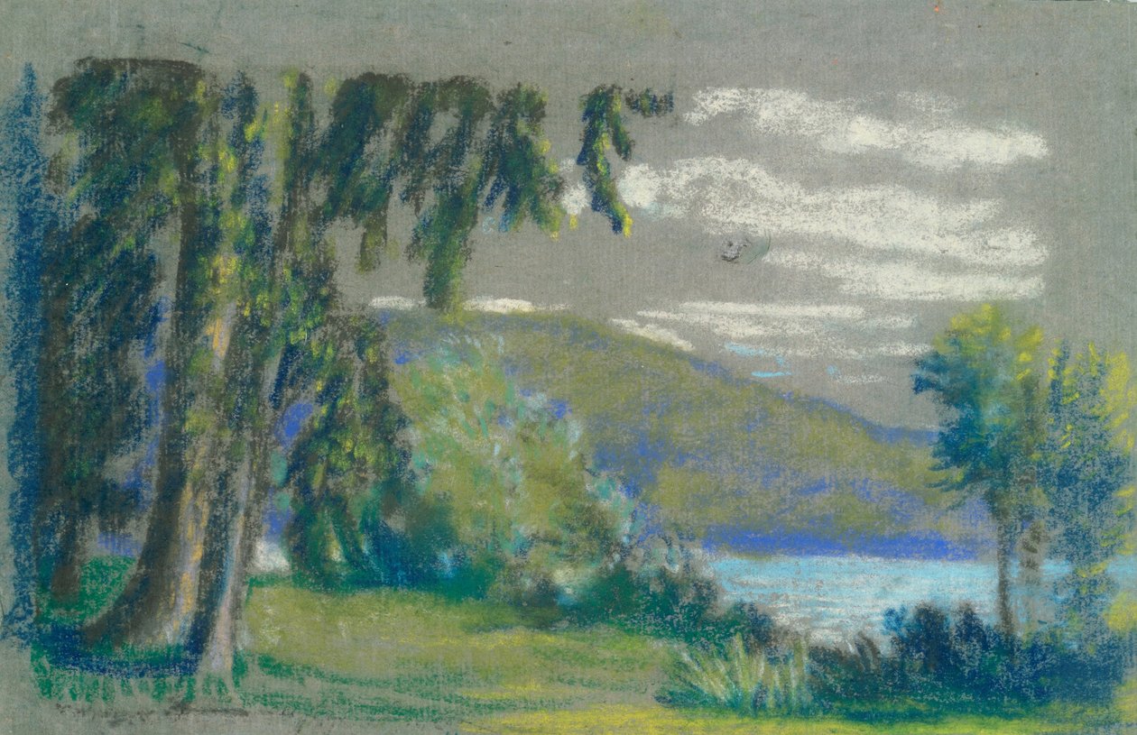 landskab fra A.B. Davies bog, udgave -3, 50 af Arthur Bowen Davies