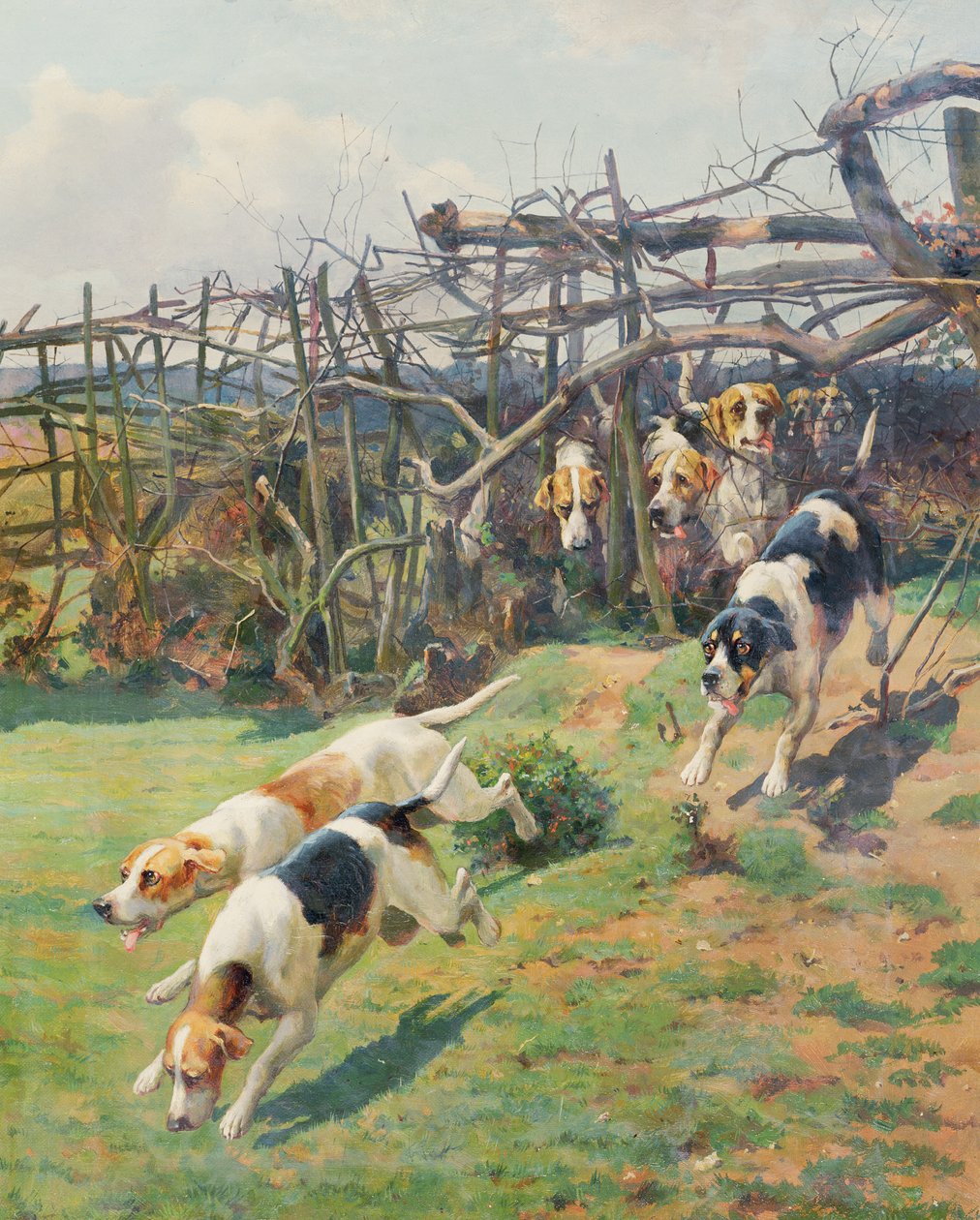 Gennem hegnet af Arthur Charles Dodd