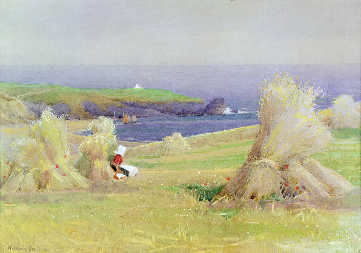 Ved Majslagrene af Arthur Claude Strachan
