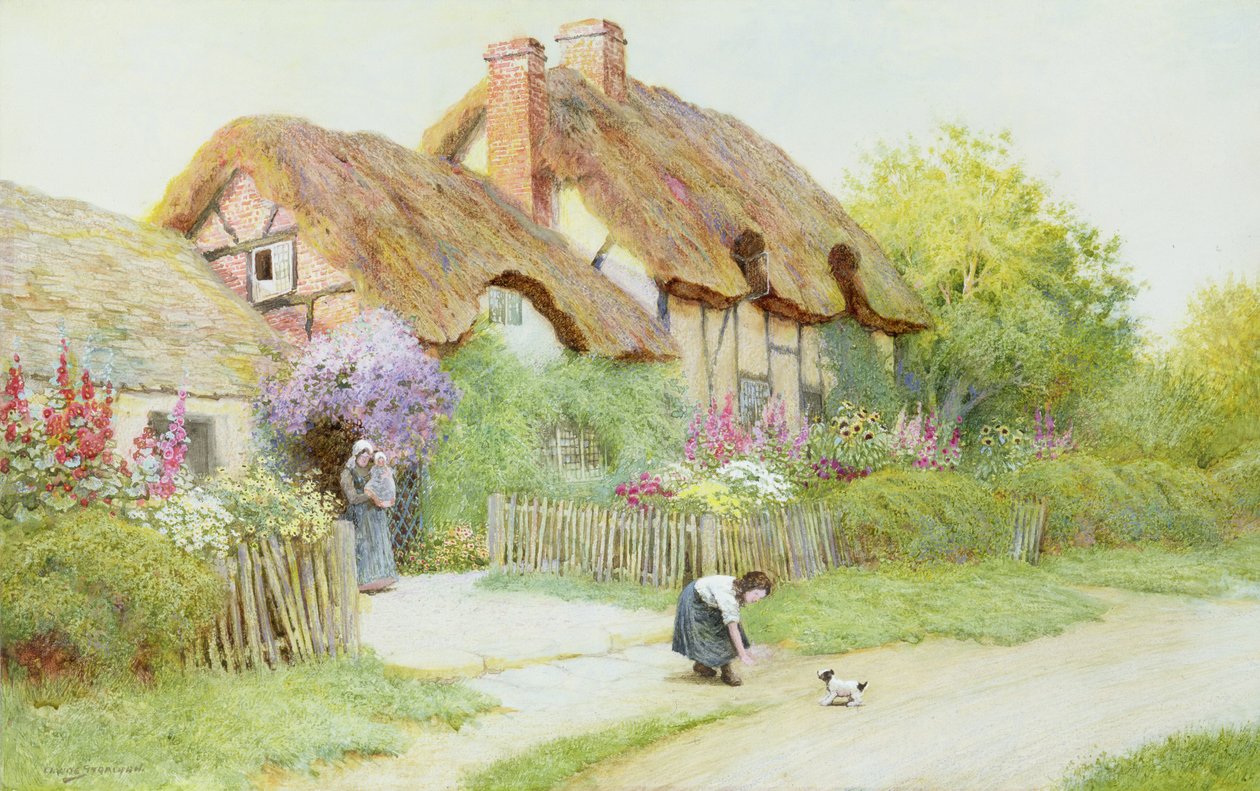 Blive venner af Arthur Claude Strachan