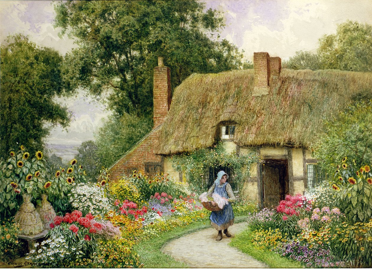 Tager vasken ud af Arthur Claude Strachan