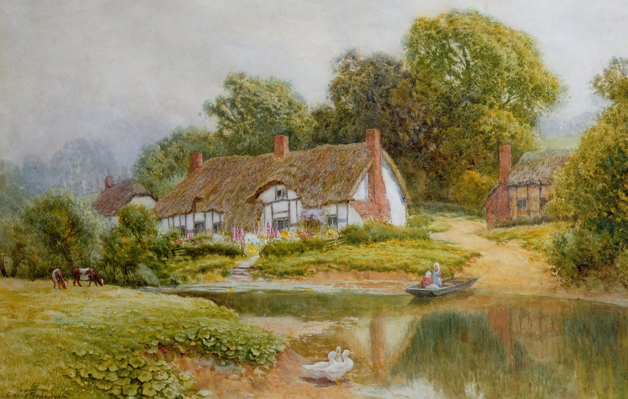 Færgen af Arthur Claude Strachan
