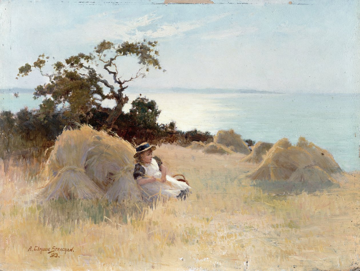 Mod Aften, 1893 (tavle) af Arthur Claude Strachan