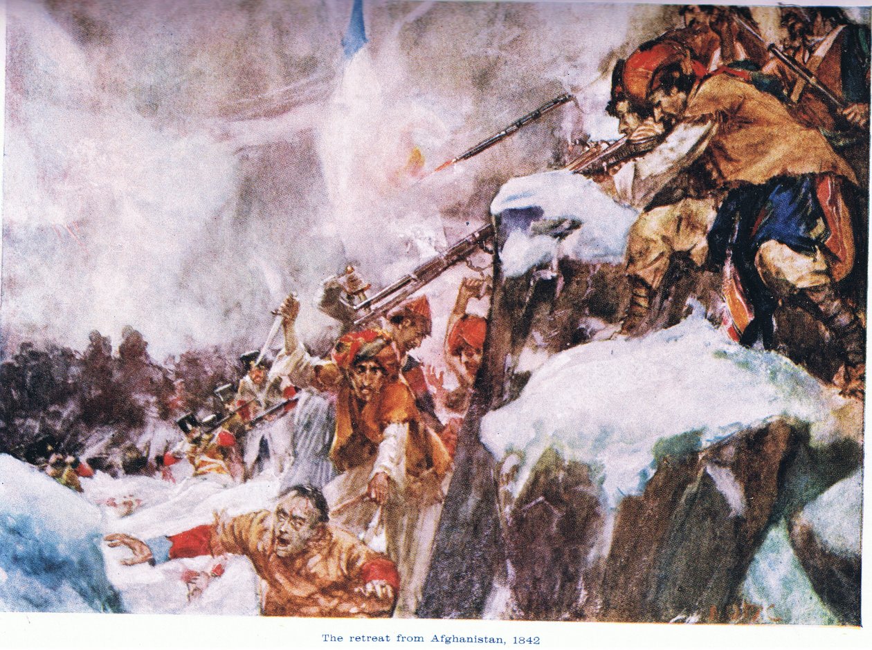 Tilbagetrækningen fra Afghanistan 1842 e.Kr. af Arthur David McCormick
