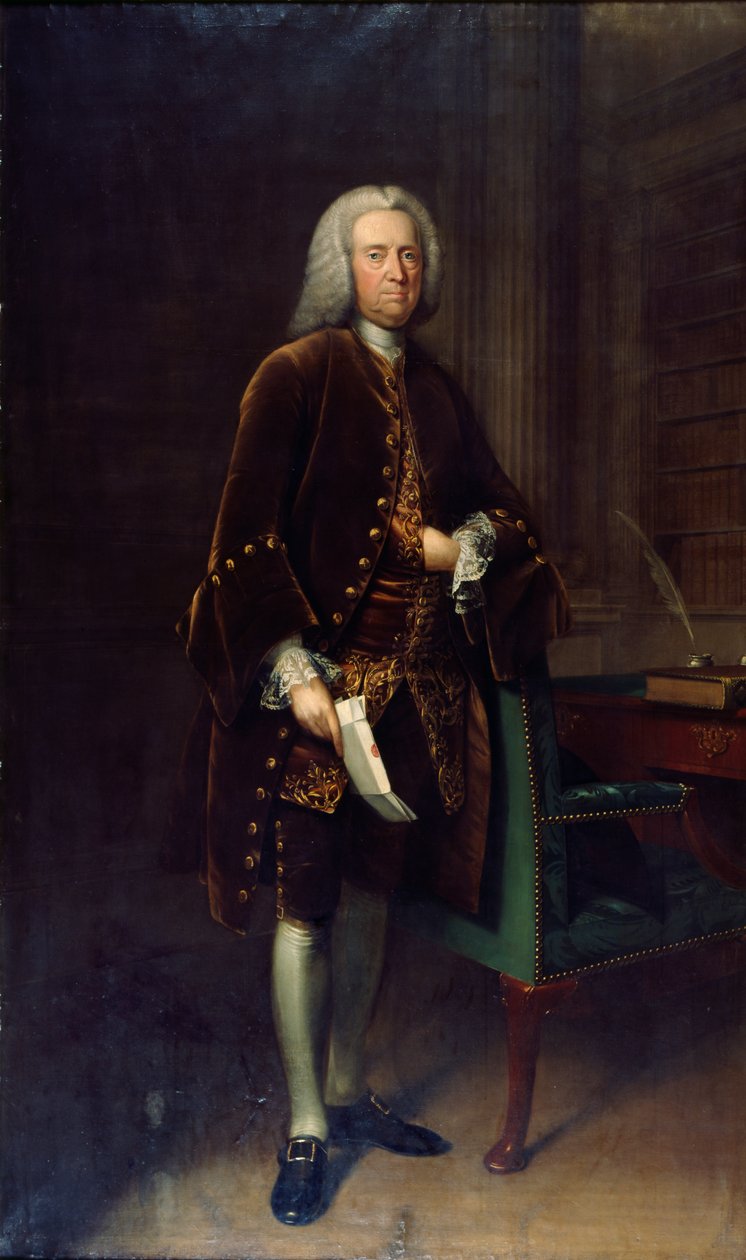Nicholas Fazackerley af Arthur Devis