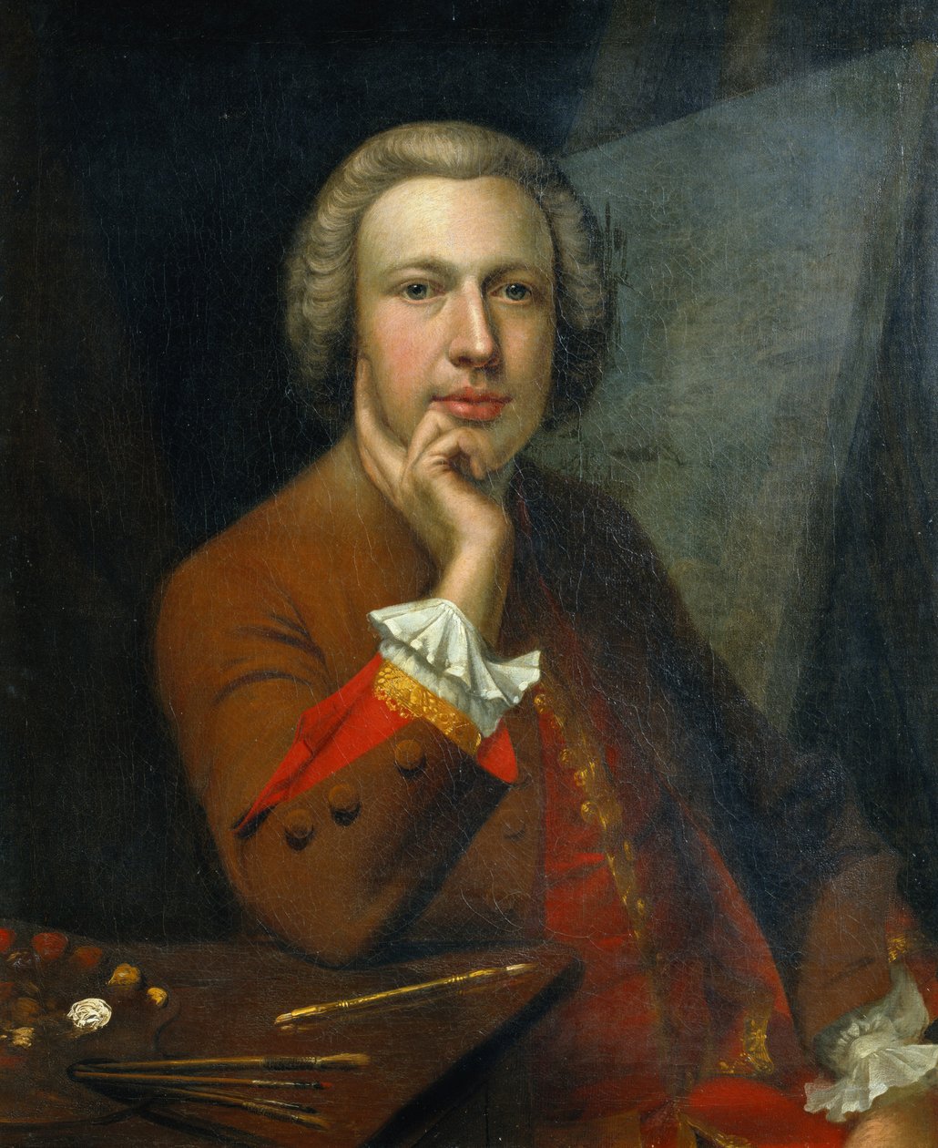 Selvportræt, 1742 af Arthur Devis
