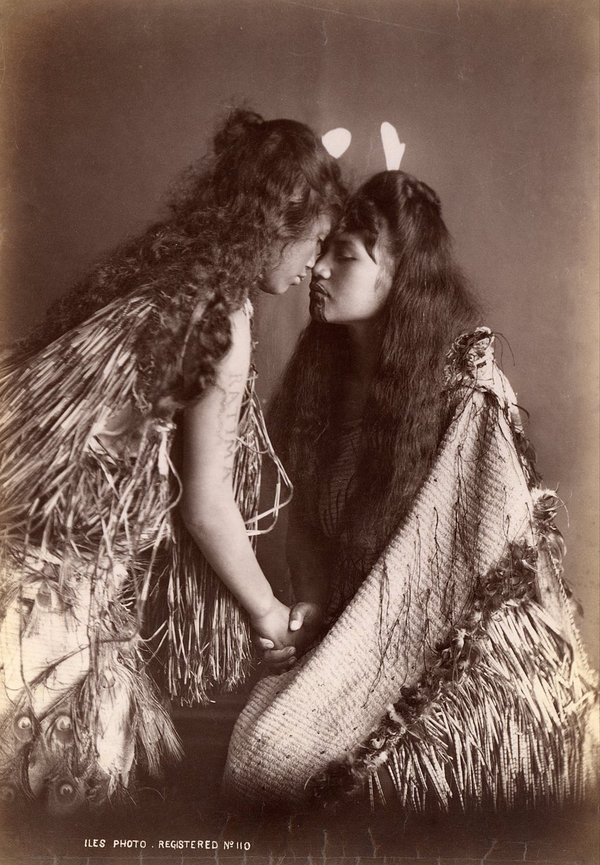 Maori -kvinder, New Zealand af Arthur James Iles