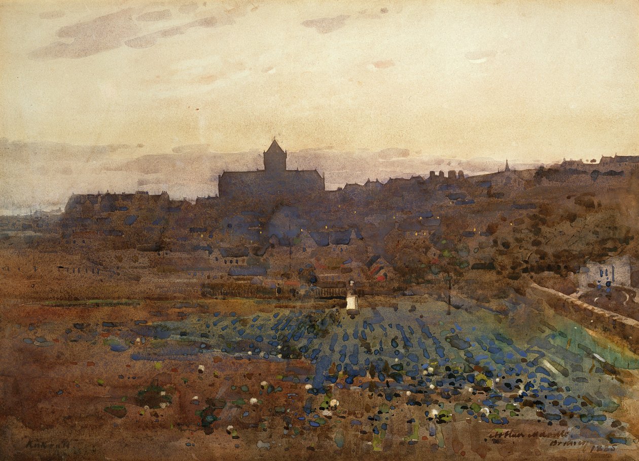 Kirkwall, Orkney, 1885 af Arthur Melville