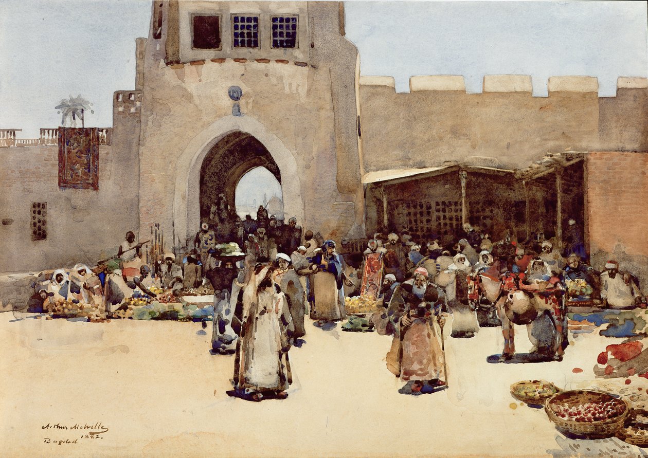 Nordporten, Bagdad af Arthur Melville
