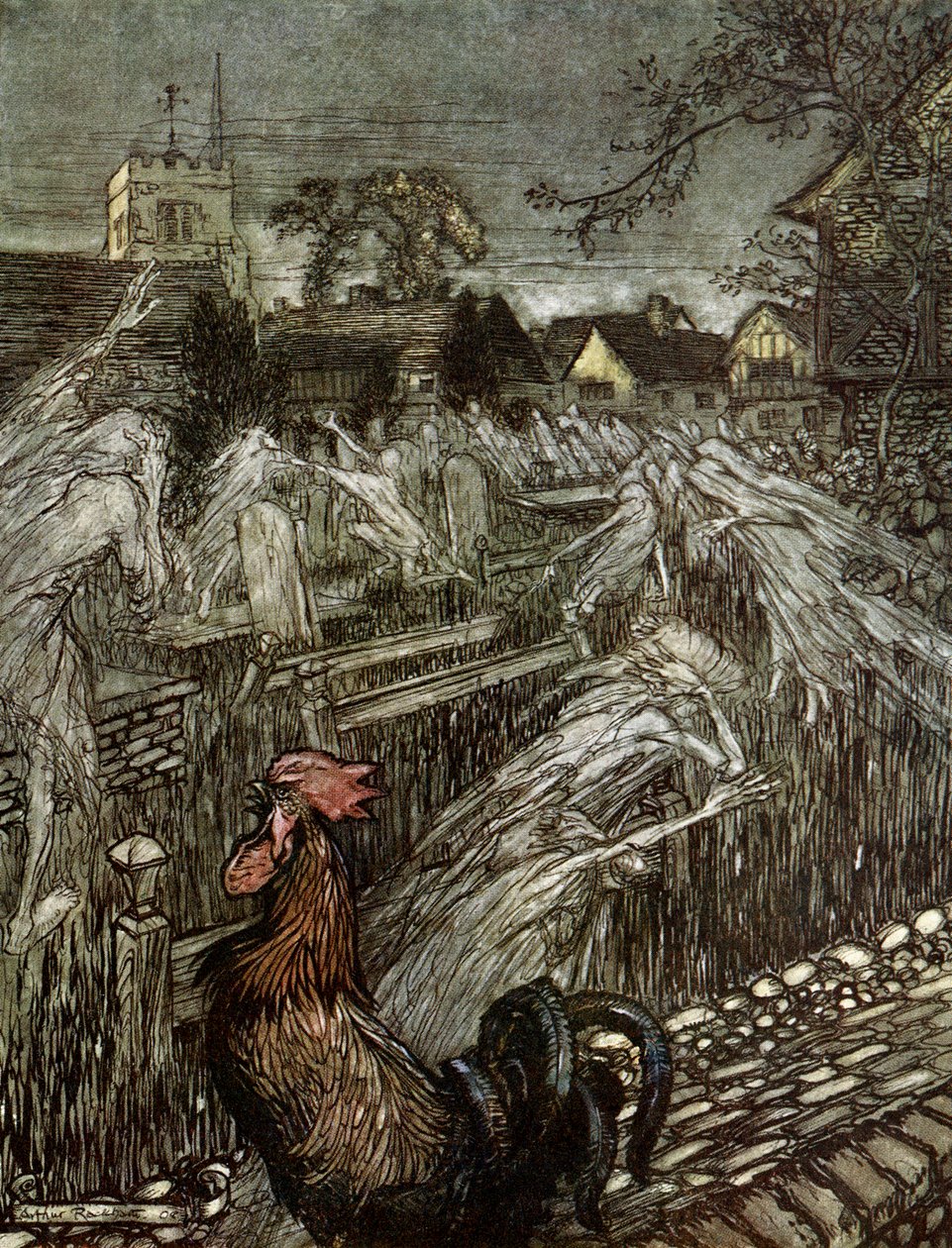En midsommernatsdrøm af Arthur Rackham