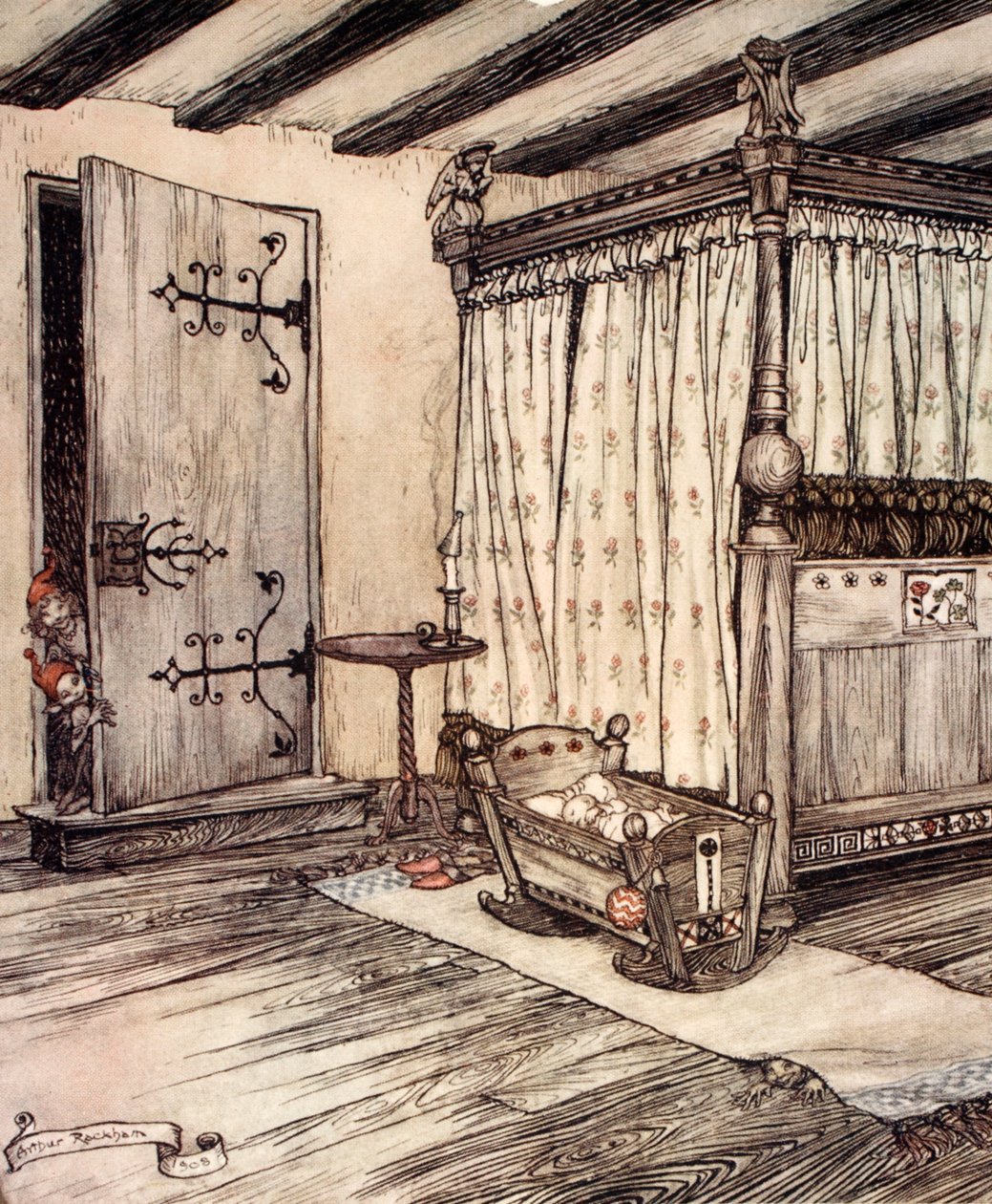 ..Næsten fe tid, illustration fra 