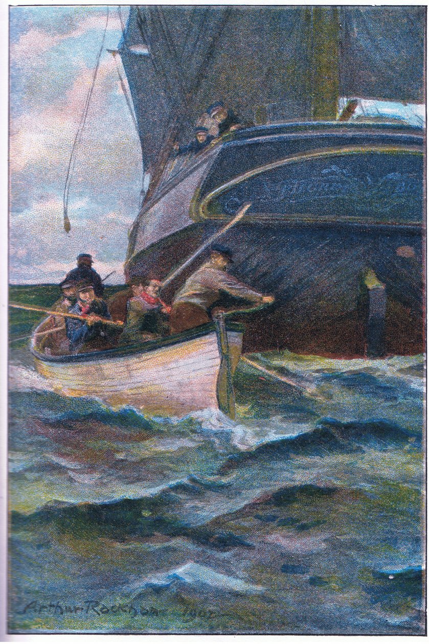 Da hun forlod siden af Arthur Rackham