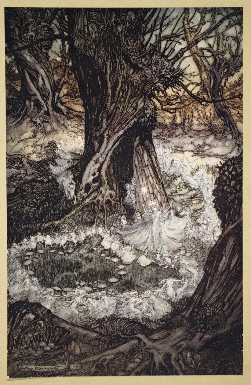Kom nu på en rundel, Illustration fra 