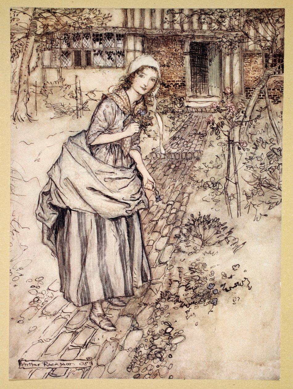 Jomfruer kalder det kærlighed-i-tomgang, illustration fra 