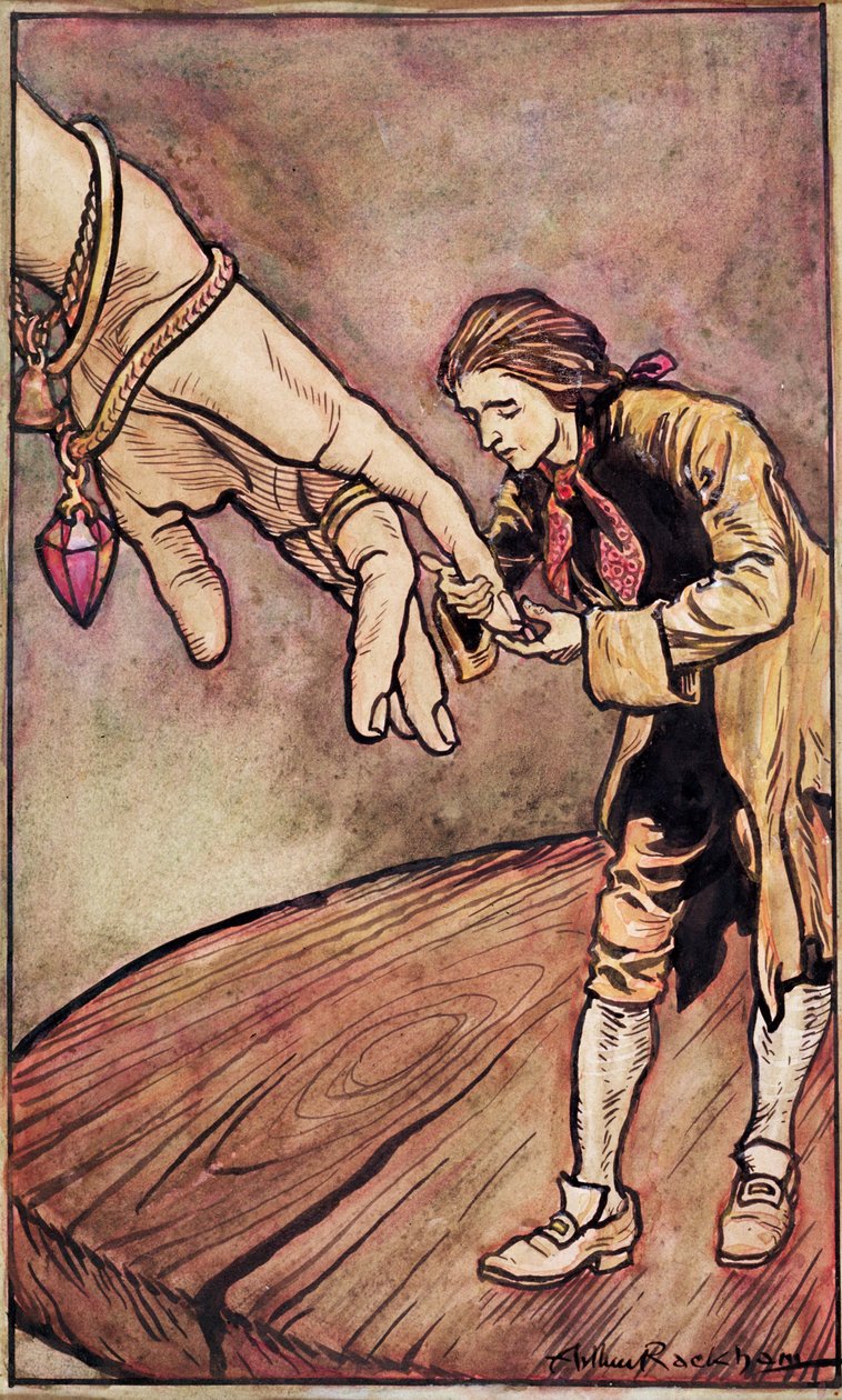 Original akvarelillustration til 