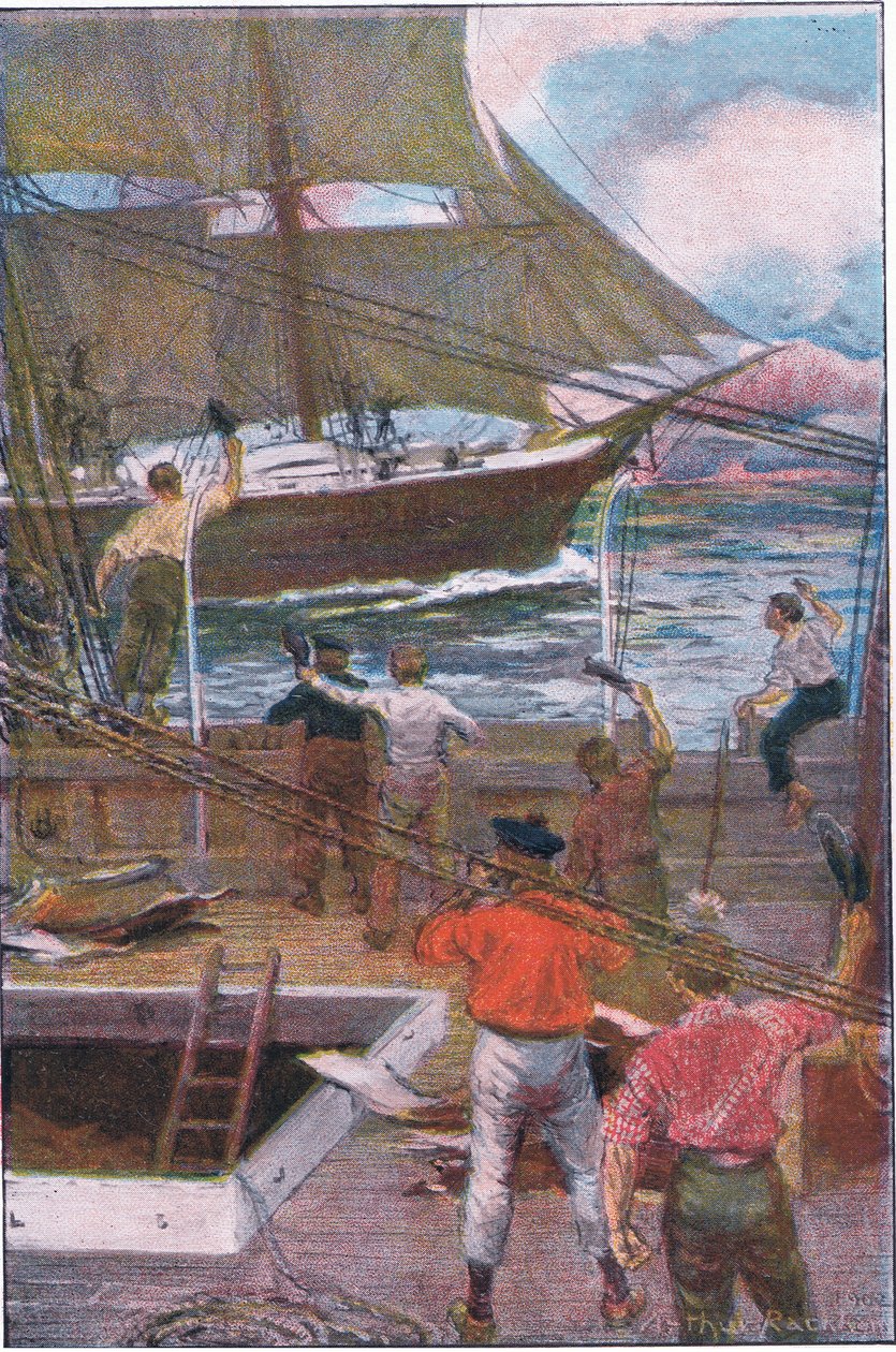 Vi gav tre lange høje tilråb af Arthur Rackham