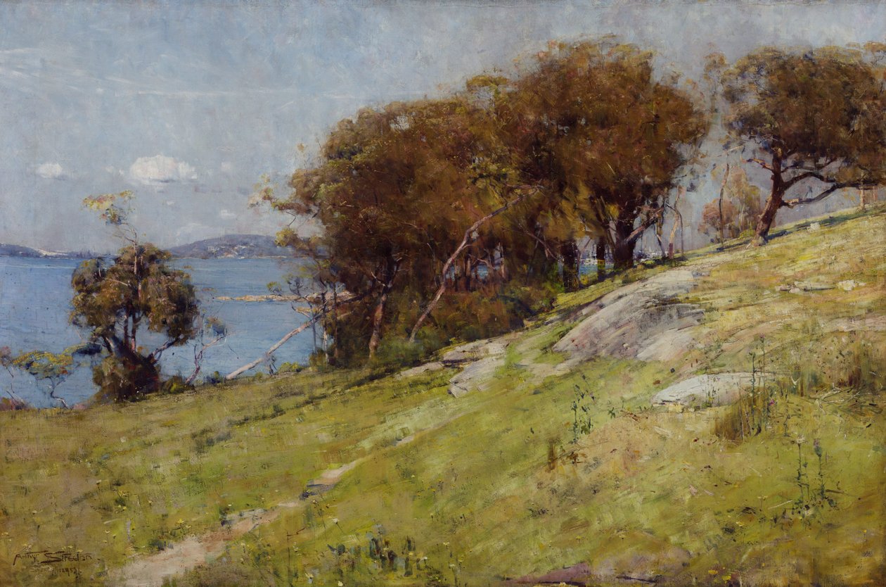 Cremorne pastoral af Arthur Streeton