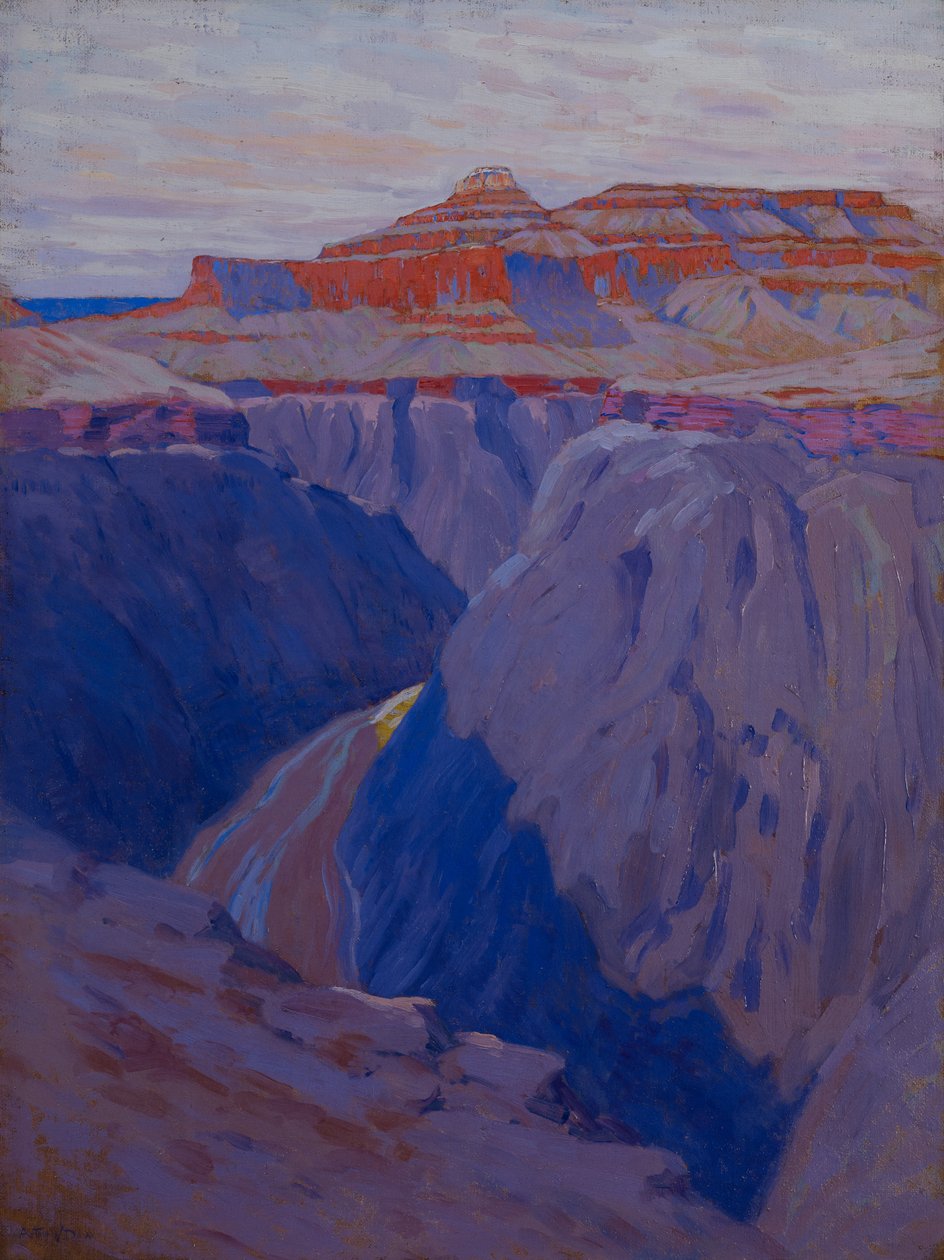 Destroyeren, ca. 1911-13 af Arthur Wesley Dow