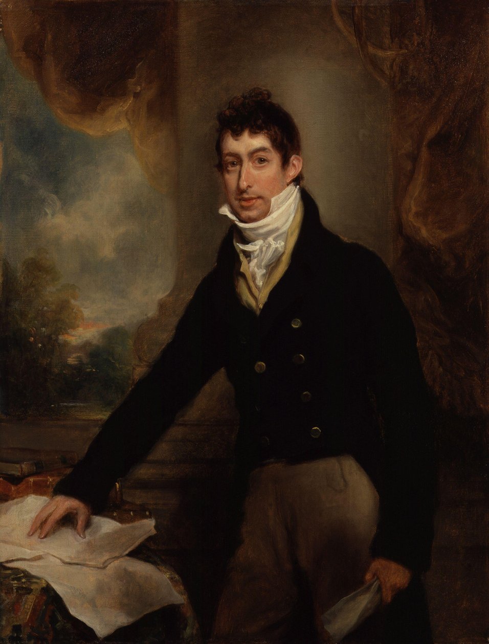 Gwyllym Lloyd Wardle af Arthur Devis
