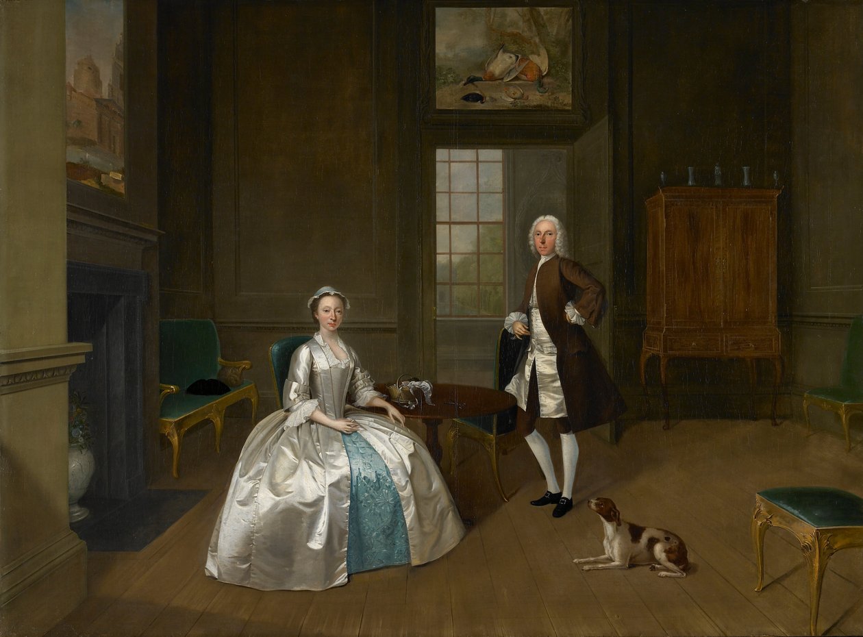Hr. Og fru Atherton af Arthur Devis
