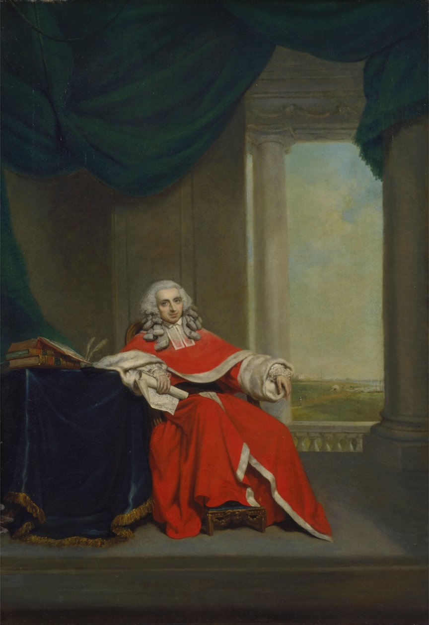 Sir Robert Chambers af Arthur Devis