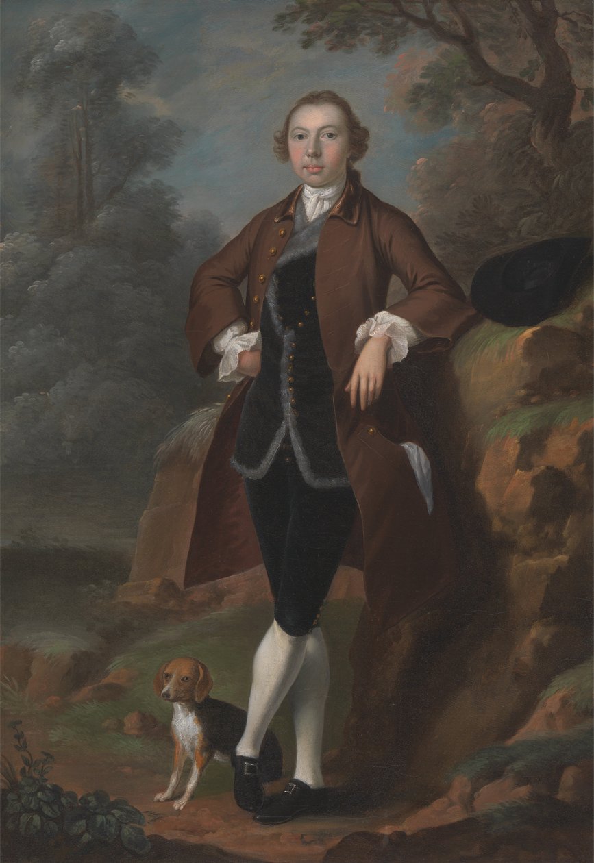 William Farington fra Shawe Hall, Lancashire af Arthur Devis